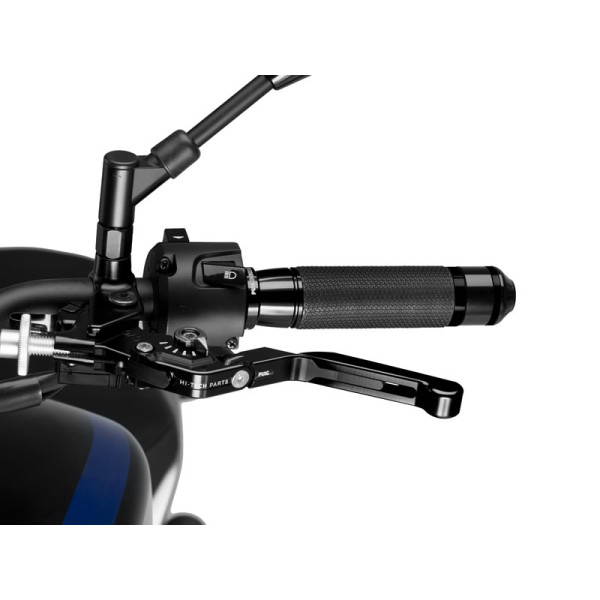 Puig Extendable Folding V3 Clutch (Black Extender With Blue Selector) Black